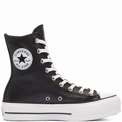 Converse Extra High Platform Chuck Taylor All Star - Miesten Saappaat - Mustat/Valkoinen